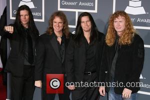 Megadeth The 53rd Annual GRAMMY Awards at the Staples Center - Red Carpet Arrivals Los Angeles, California - 13.02.11