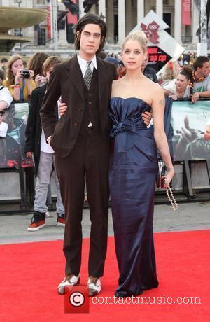 Peaches Geldof and boyfriend The World premiere of Harry Potter and the Deathly Hallows part 2 - Arrivals London, England...