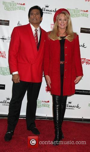 Erik Estrada and Laura McKenzie  The 80th Anniversary of The Hollywood Christmas Parade benefiting Marine Toys For Tots on...
