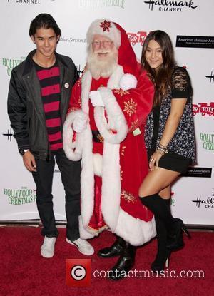 Boo Boo Stewart, Fivel Stewart and Santa Claus  The 80th Anniversary of The Hollywood Christmas Parade benefiting Marine Toys...