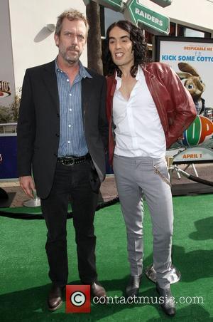 Hugh Laurie, Russell Brand Los Angeles premiere of 'Hop' at Universal Studios Hollywood Universal City, California 27.03.11