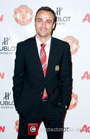 Dimitar Berbatov Hublot 'Art of Fusion' Fashion Show with Sir Alex Ferguson and Manchester United - Arrivals New York City,...