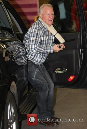 Keith Chegwin outside the ITV studios London, England - 31.10.11