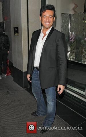 Carlos Marin of Il Divo leaving the Ivy Club in good spirits London, England - 03.08.11
