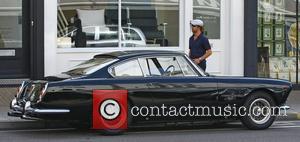 Jay Kay walking to his vintage Ferrari London, England - 23.09.11