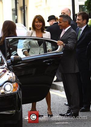 Pippa Middleton, Carole Middleton The Middleton family arriving at The Goring Hotel in central London. London, England - 28.04.11