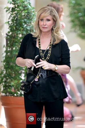 Kathy Hilton Celebrities depart Il Cielo in Beverly Hills after attending the birthday party of Kathy Hilton Los Angeles, California...