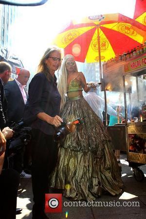 Annie Leibovitz and Lady Gaga