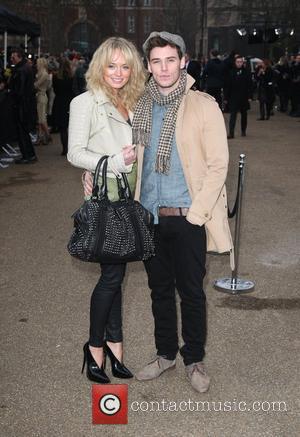 Laura Haddock and Sam Claflin London Fashion Week A/W 2011 - Burberry Prorsum - Arrivals held at the Kensington Gardens...