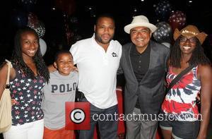 George Lopez, Anthony Anderson and his Family,  The Lopez Foundation celebrates 4th of July with fireworks and a salute...