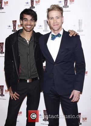 Sanjaya Malakar and Christopher J. Hanke The 26th Annual Lucille Lortel Awards held at NYU Skirball Center - Press Room...