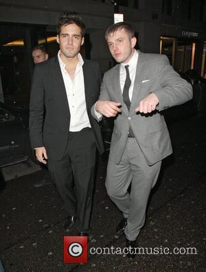 Plan B and Spencer Matthews,  leaves Mahiki nightclub in Mayfair London, England - 08.11.11