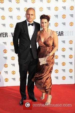 Wes Brown and Leanne Brown Manchester United Annual Player of the Year Awards held at Old Trafford Football Ground -...