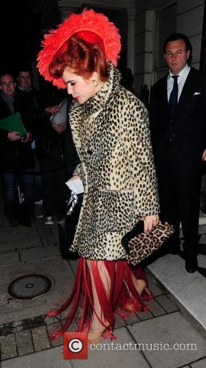 Paloma Faith leaves Mark's Club in Mayfair after attending Finch And Partners' Pre-BAFTA Party London, England - 12.02.11