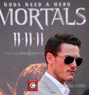 Luke Evans at the Hand and Footprint Ceremony outside Grauman's Chinese Theatre Los Angeles, California - 31.10.11