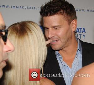 Jamie Bergman, David Boreanaz 'The Mighty Macs' Screening held at the Kimmel Center  Philadelphia, Pennsylvania - 14.10.11