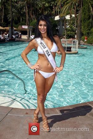 Miss USA 2011 Rima Fakih at The 2011 Miss USA Contestants Flamingo Pool Party at the Flamingo Hotel Las Vegas,...