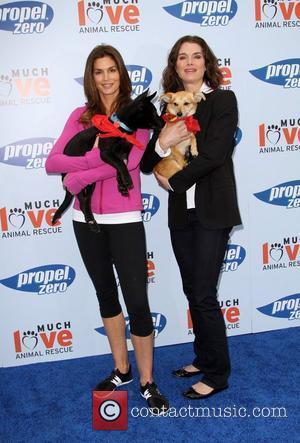 Cindy Crawford and Brooke Shields Propel Zero to 1000 Celebrity Dog Walking event hosted by Cindy Crawford, held at Church...