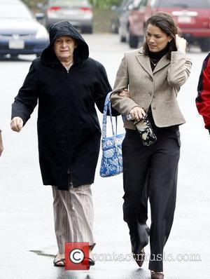 Nancy Kerrigan (R), Brenda Kerrigan (L) former Olympic figure skater Nancy Kerrigan and her mother Brenda Kerrigan arrive at Middlesex...