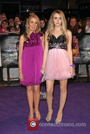 Gillian McKeith with her daughter Never Say Never UK film premiere held at the O2 London, England - 16.02.11
