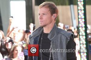 Brian Littrell New Kids On The Block and Backstreet Boys perform live on on NBC's 'Today'  New York City,...