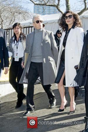 Michael Douglas and Catherine Zeta-Jones Mercedes-Benz IMG New York Fashion Week Fall 2011 - Celebrities out and about at Lincoln...