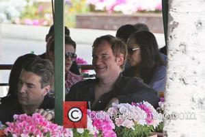Quentin Tarantino goes to Cafe Med restaurant on Sunset Plaza Los Angeles, California - 30.04.11