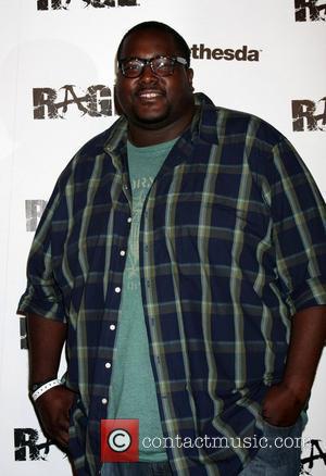 Quinton Aaron Official Launch Party for the most anticipated video game of the year Rage held at Chinatown's Historical Central...