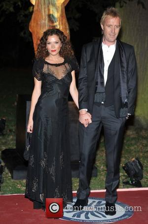 Anna Friel and Rhys Ifans Raisa Gorbachev Foundation - party held at the Hampton Court Palace - Arrivals.  London,...