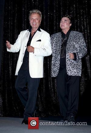 Siegfried Fischbacher and Roy Horn The Mirage Celebrates Master Illusionist Roy Horn's Birthday held at Siegfried and Roy's Secret Garden...