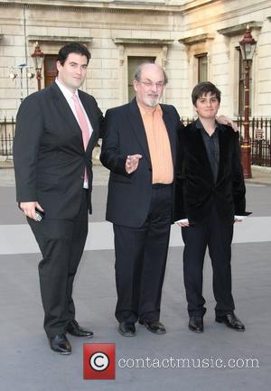 Salman Rushdie with his sons Royal Academy Summer Exhibition 2011 - VIP private view held at the Royal Academy Of...