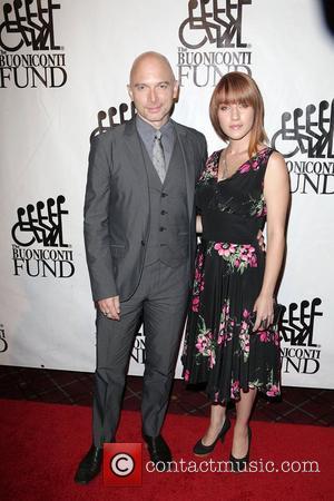 Michael Cerveris, Kimberly Kaye,  at the 28th Annual Great Sports Legends dinner held at the Waldorf-Astoria. New York City,...
