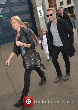 Yvonne Keating, Ronan Keating Guests arrive at the VIP entrance for Take That at Croke Park Dublin, Ireland - 18.06.11