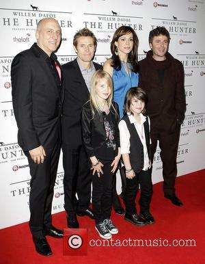 Willem Dafoe, Frances O'Connor, Daniel Nettheim, Vincent Sheehan, Finn Woodlock and Morgana Davies The Australian premiere of 'The Hunter' held...