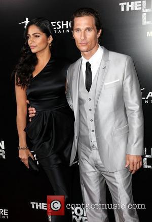 Camila Alves and Matthew McConaughey Screening Of Lionsgate & Lakeshore Entertainment's 'The Lincoln Lawyer' at ArcLight Cinemas Cinerama Dome Los...