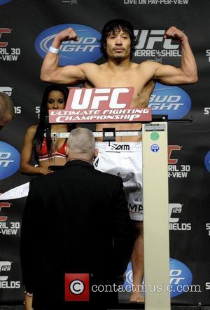 Charlie Valencia Official weigh-ins for UFC 129: St-Pierre vs. Shields held at the Ricoh Coliseum Toronto, Canada - 29.4.11