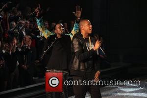 Kanye West and Jay-Z 2011 Victoria's Secret Fashion Show at the Lexington Avenue Armory - Performance New York City, USA...