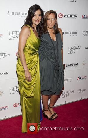 Patricia Velasquez and Donna Karan The 8th Wayuu Taya Foundation Gala held at Urban Zen at the Stephan Weiss Studio...