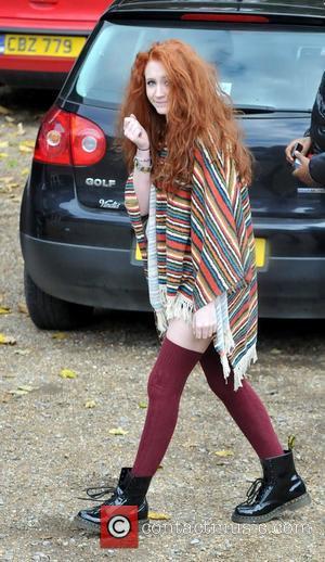 Janet Devlin at X Factor rehearsals  England - 02.11.11