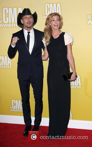 Faith Hill, Tim McGraw 46th Annual CMA Awards Inside Bridgestone Arena In Nashville Tennessee, USA - 01.11.12