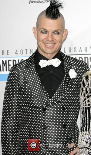 Adrian Young of No Doubt The 40th Anniversary American Music Awards 2012, held at Nokia Theatre L.A. Live - Arrivals...