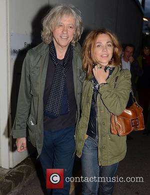 Bob Geldof and Jeanne Marine