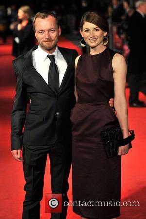 Richard Dormer and Jodie Whittaker 56th BFI London Film Festival: Good Vibrations - gala screening held at the Odeon West...