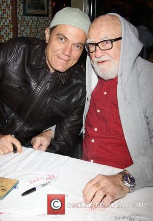 Michael Shannon and Edward Asner attending the 26th Broadway Cares Flea Market held in Times Square New York City, USA...