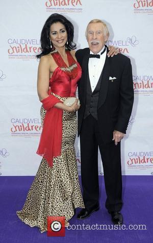 Bruce Forsyth and wife Wilnelia Caudwell Children Diamond Butterfly Ball - Arrivals London, England - 31.05.12