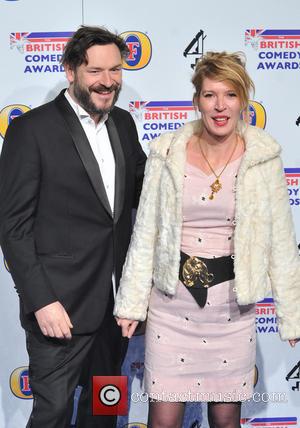 Julian Barratt and Julia Davis The British Comedy Awards 2012 held at the Fountain Studios - Arrivals.
London, England - 12.12.12...