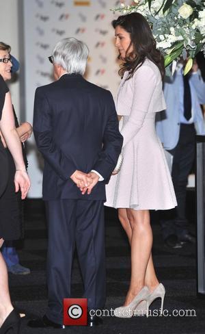 Bernie Ecclestone and Fabiana Flosi The F1 Party marking the official launch of the 2012 Formula 1 British Grand Prix...