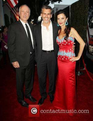 Izek Shomof, Oded Fehr, Aline Shomof The Los Angeles premiere of 'For The Love Of Money' held at The Writers...