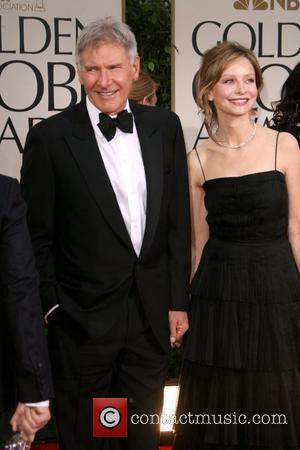 Harrison Ford, Golden Globe Awards, Calista Flockhart, Beverly Hilton Hotel