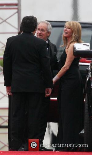 Steven Spielberg and Kate Capshaw  The 69th Annual Golden Globe Awards (Golden Globes 2012) held at The Beverly Hilton...